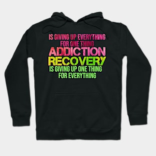 Alcoholics Anonymous Recovery Sober - Sober Since - AA Tribute - aa Alcohol - Recovery Tribute - sober aa sobriety addiction recovery narcotics anonymous addiction drugs mental health Hoodie